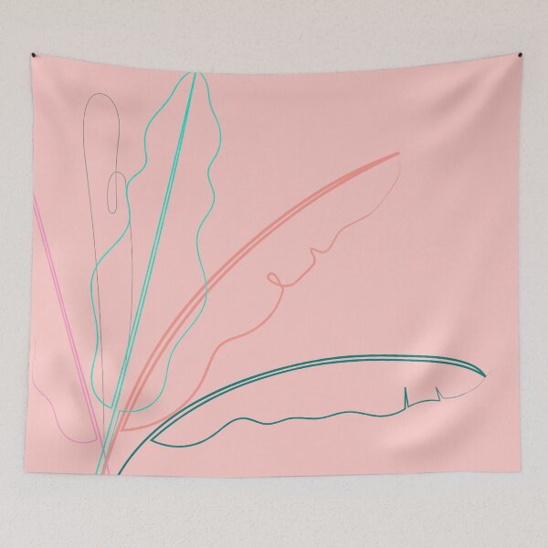 Item preview, Banana Palm (On Coral) designed and sold by Adam Regester.