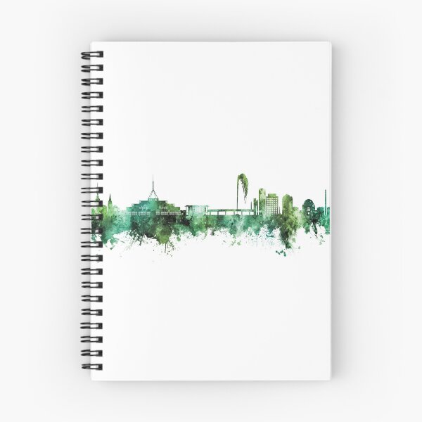 Item preview, Canberra Australia Skyline designed and sold by ArtPrints.