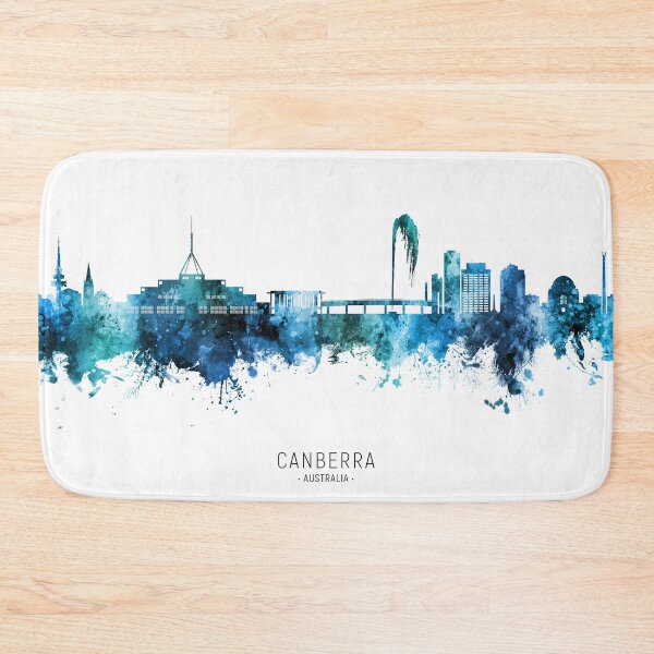 Item preview, Canberra Australia Skyline designed and sold by ArtPrints.