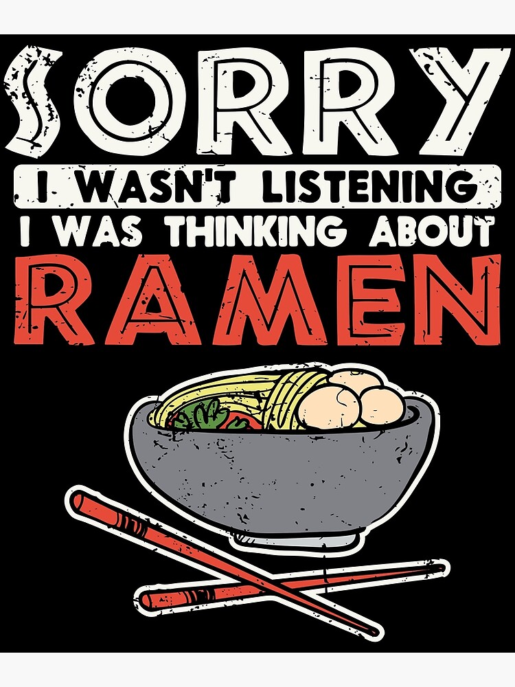 "Funny Kawaii Ramen Lovers Noodle Fan Gift Design Idea gift design