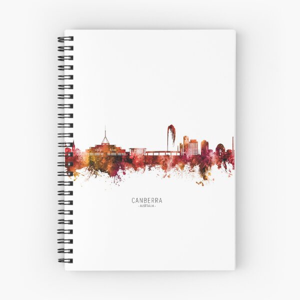 Item preview, Canberra Australia Skyline designed and sold by ArtPrints.