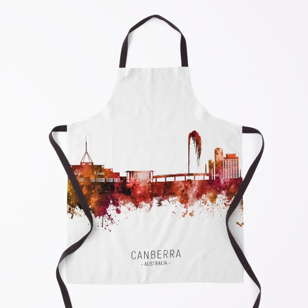 Item preview, Canberra Australia Skyline designed and sold by ArtPrints.