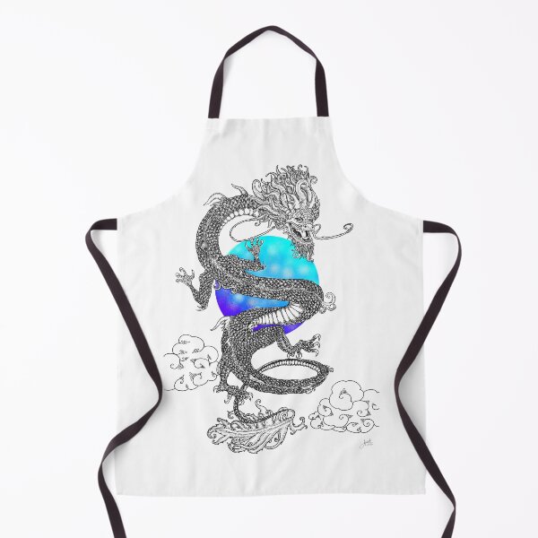 Aperçu de l'œuvre Orbe du dragon bleu créée et vendue par aleajsstuff.