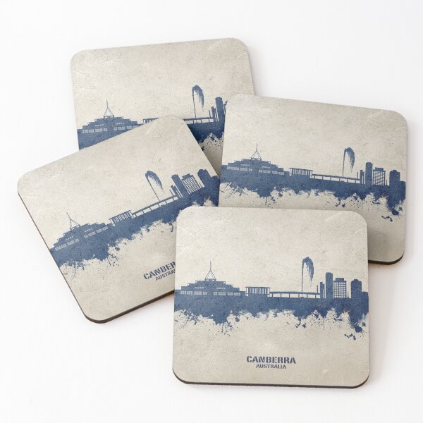 Item preview, Canberra Australia Skyline designed and sold by ArtPrints.