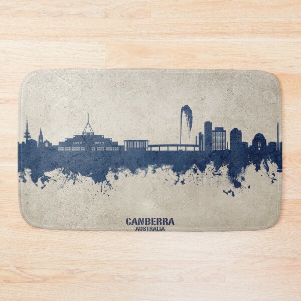 Item preview, Canberra Australia Skyline designed and sold by ArtPrints.