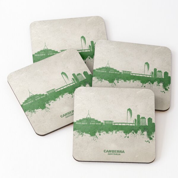 Item preview, Canberra Australia Skyline designed and sold by ArtPrints.