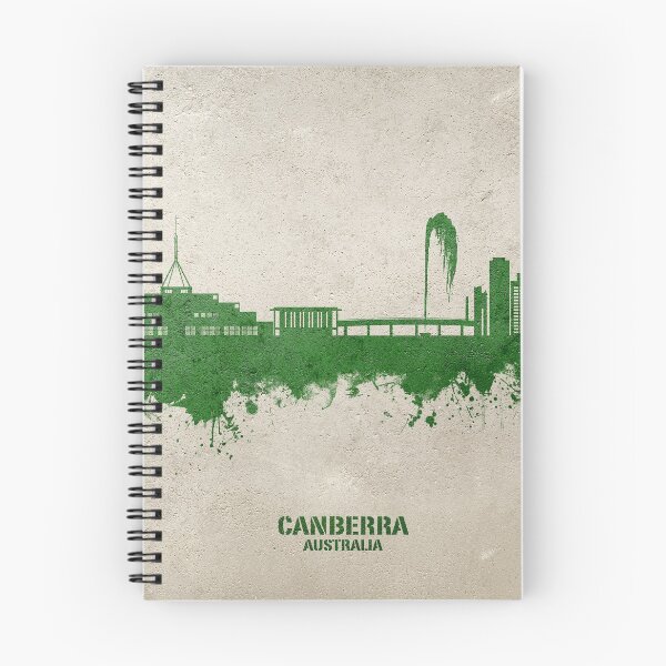 Item preview, Canberra Australia Skyline designed and sold by ArtPrints.