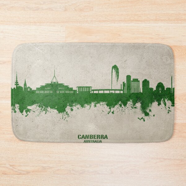 Item preview, Canberra Australia Skyline designed and sold by ArtPrints.