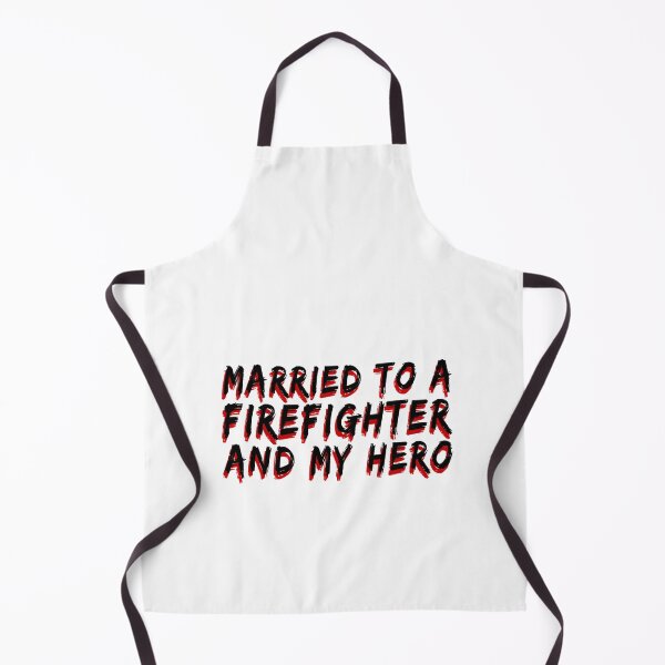 Item preview, Married to a firefighter and my hero designed and sold by zPremium.