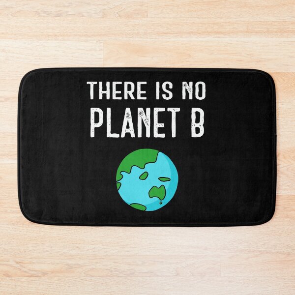 Item preview, There Is No Planet B (Vivid) – White on Black designed and sold by ImperfectLife.