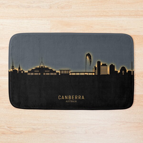 Item preview, Canberra Australia Skyline designed and sold by ArtPrints.