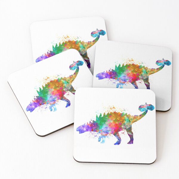 Item preview,  Euoplocephalus dinosaur in watercolor designed and sold by paulrommer.