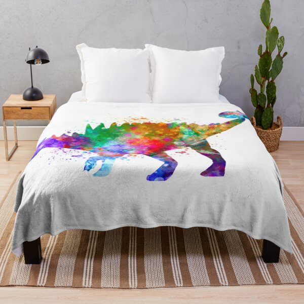 Item preview, Euoplocephalus dinosaur in watercolor designed and sold by paulrommer.