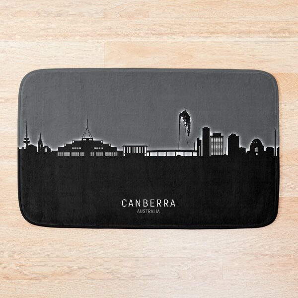 Item preview, Canberra Australia Skyline designed and sold by ArtPrints.