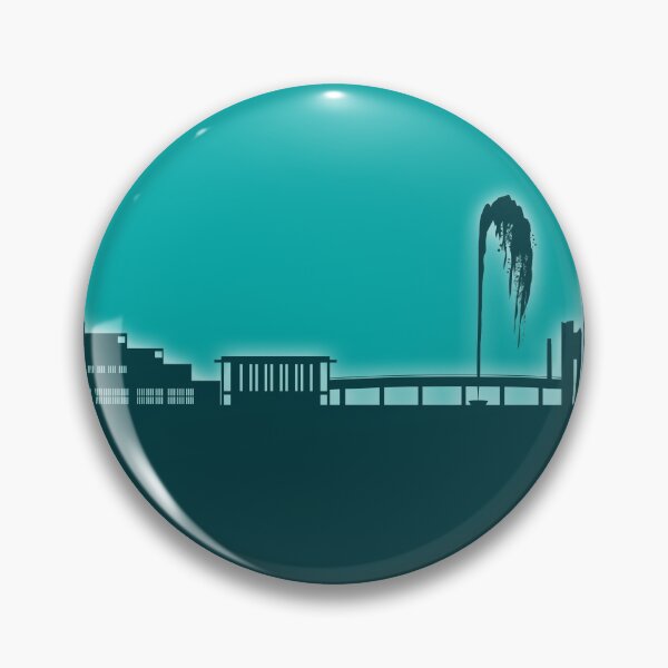 Item preview, Canberra Australia Skyline designed and sold by ArtPrints.