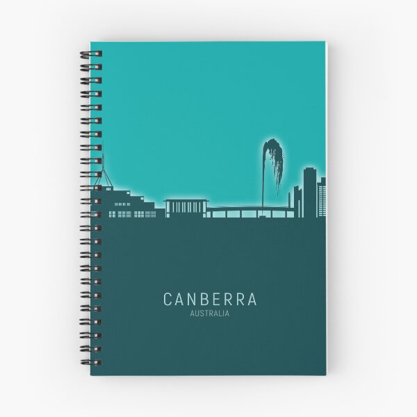 Item preview, Canberra Australia Skyline designed and sold by ArtPrints.