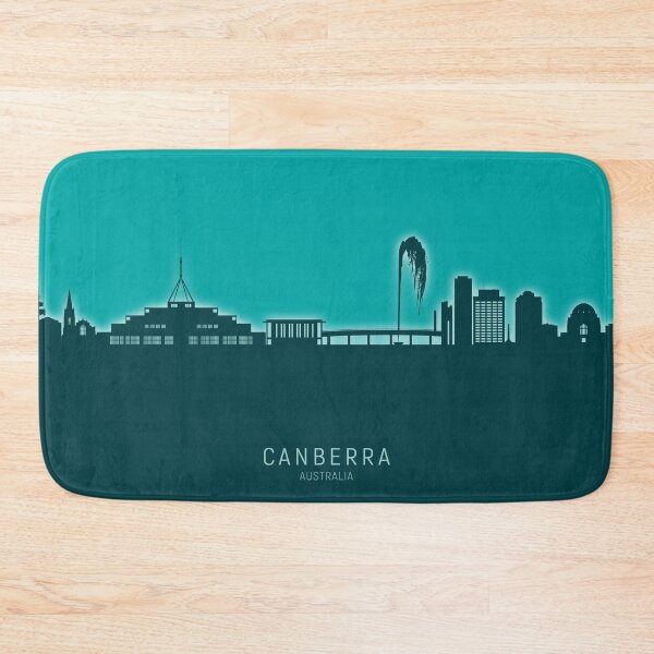 Item preview, Canberra Australia Skyline designed and sold by ArtPrints.