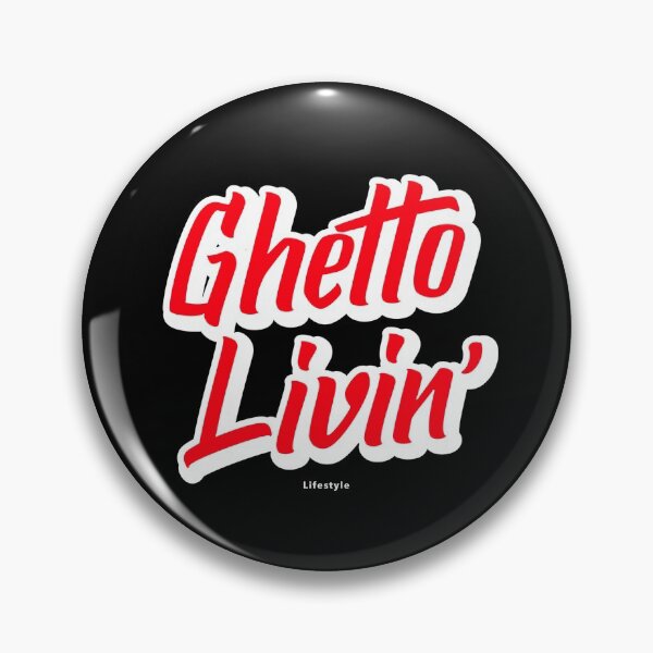 Item preview, Ghetto Livin' Lifestyle Red designed and sold by 89129graphics.
