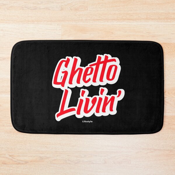 Item preview, Ghetto Livin' Lifestyle Red designed and sold by 89129graphics.