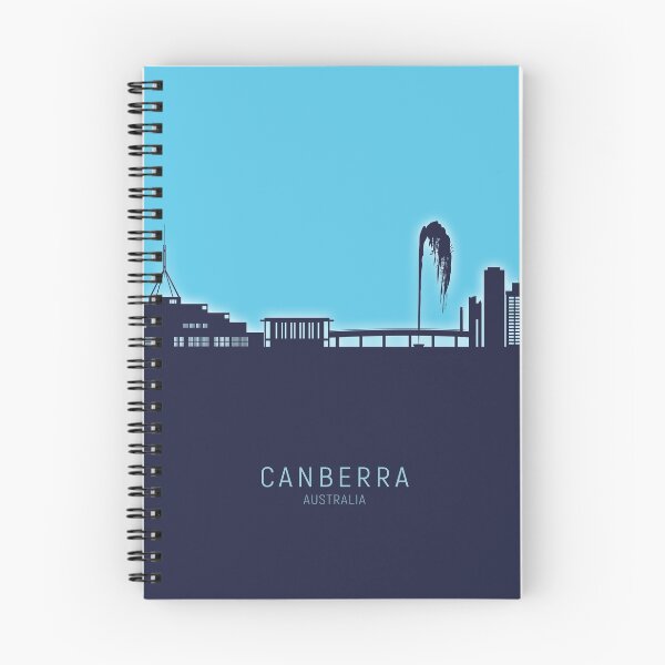Item preview, Canberra Australia Skyline designed and sold by ArtPrints.