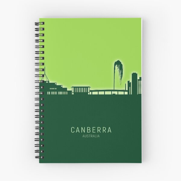 Item preview, Canberra Australia Skyline designed and sold by ArtPrints.