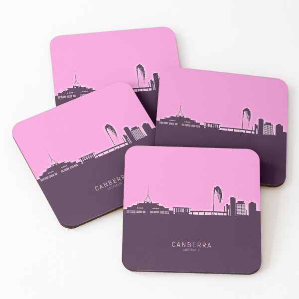 Item preview, Canberra Australia Skyline designed and sold by ArtPrints.