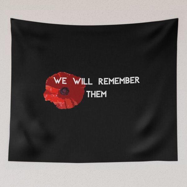 Item preview, We Will Remember Them designed and sold by PetitePeche.