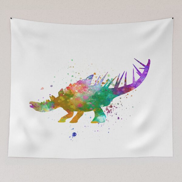 Item preview,  kentrosaurus dinosaur in watercolor designed and sold by paulrommer.