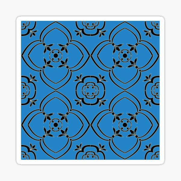 Item preview, abstract floral cute vintage illustration pattern designed and sold by ErhanArt.