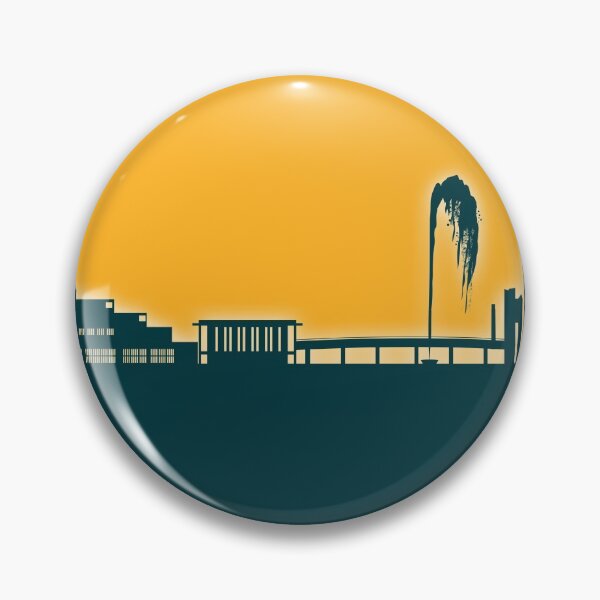 Item preview, Canberra Australia Skyline designed and sold by ArtPrints.