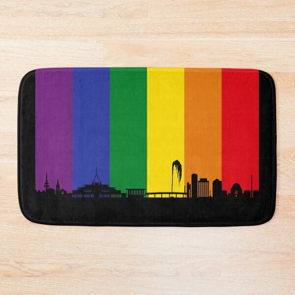 Item preview, Canberra Australia Skyline designed and sold by ArtPrints.