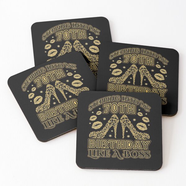 Item preview, Stepping into my 70th Birthday Boss designed and sold by Hananiah Merch.