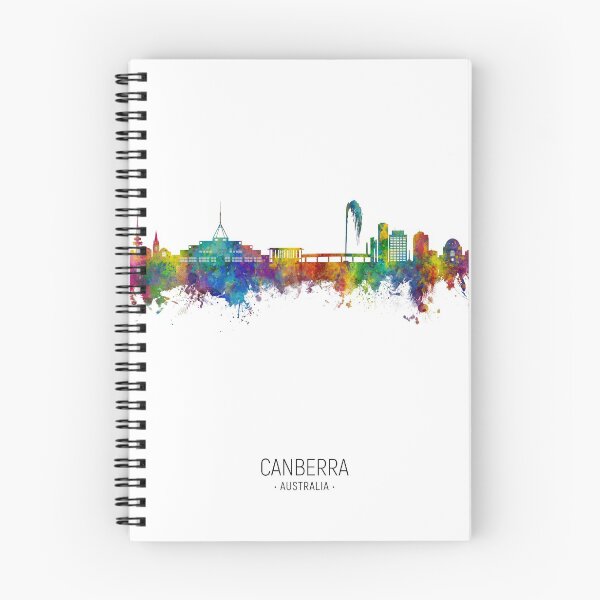 Item preview, Canberra Australia Skyline designed and sold by ArtPrints.