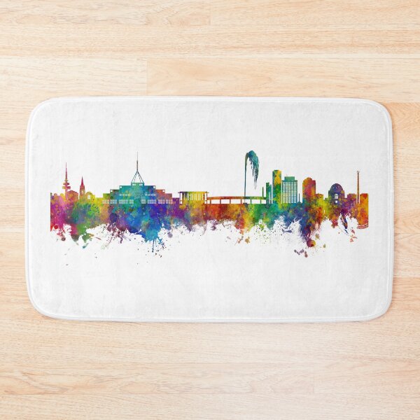 Item preview, Canberra Australia Skyline designed and sold by ArtPrints.