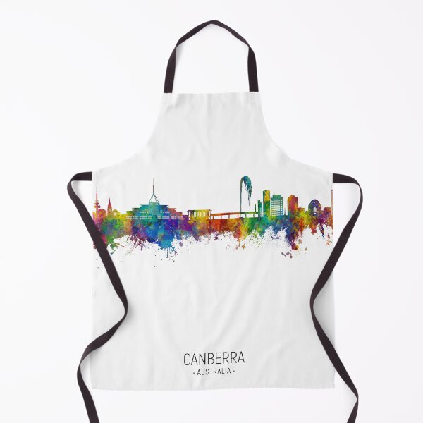 Item preview, Canberra Australia Skyline designed and sold by ArtPrints.