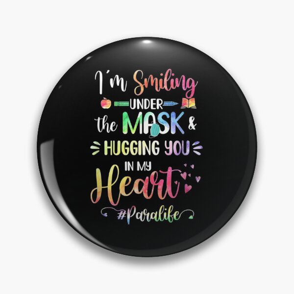 Item preview, I'm Smiling Under The Mask Hugging You In My Heart designed and sold by MorrisKesten.