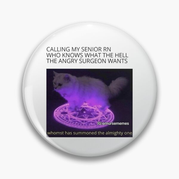 Item preview, Summon my Senior RN for Help - Operating Room Meme designed and sold by ornursememes.