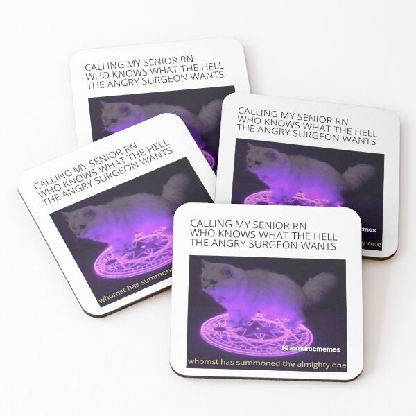 Item preview, Summon my Senior RN for Help - Operating Room Meme designed and sold by ornursememes.