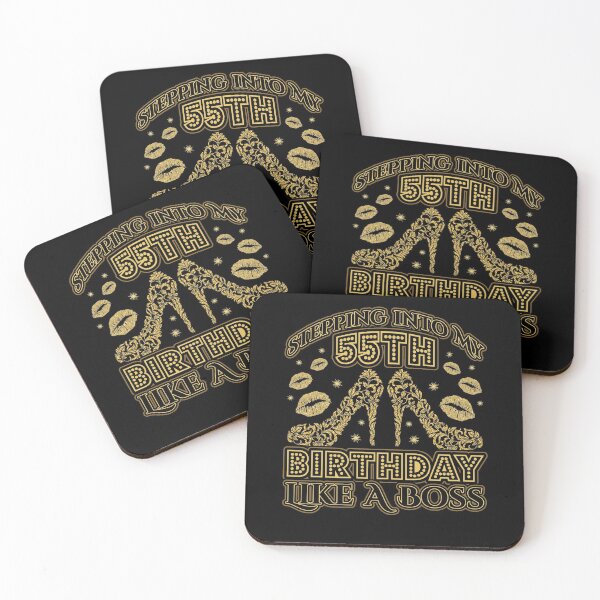 Item preview, Stepping into my 55th Birthday Boss designed and sold by Hananiah Merch.