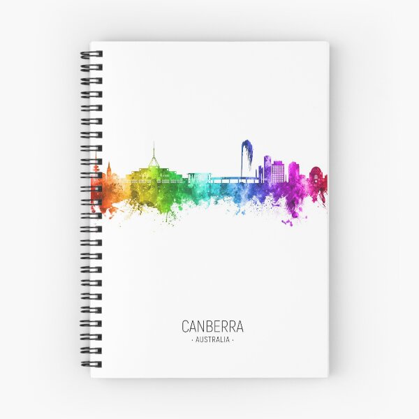 Item preview, Canberra Australia Skyline designed and sold by ArtPrints.