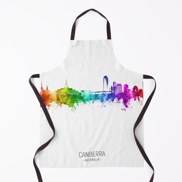 Item preview, Canberra Australia Skyline designed and sold by ArtPrints.