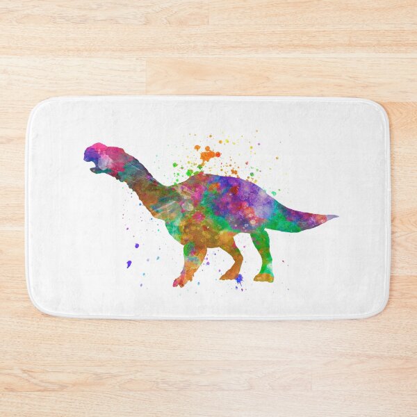 Item preview, muttaburrasaurus dinosaur in watercolor designed and sold by paulrommer.