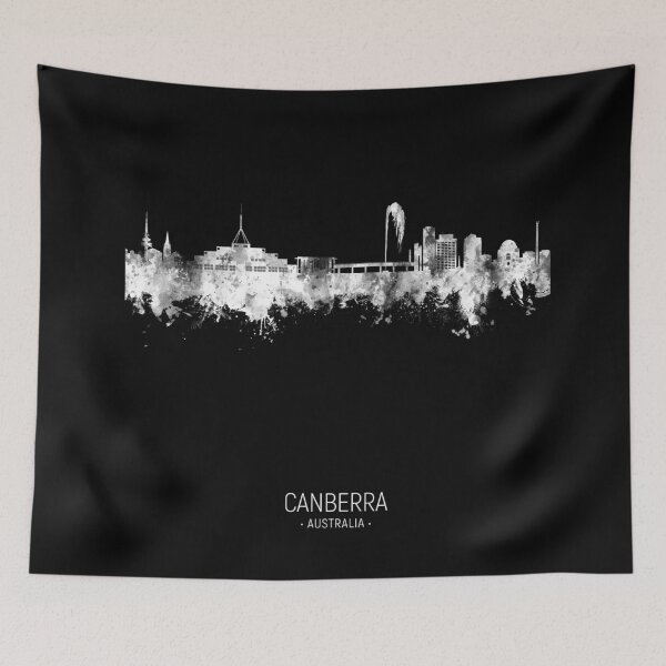 Item preview, Canberra Australia Skyline designed and sold by ArtPrints.