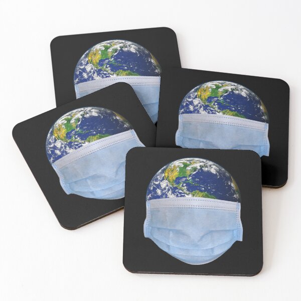 Item preview, World Wearing a Face Mask designed and sold by MarkUK97.