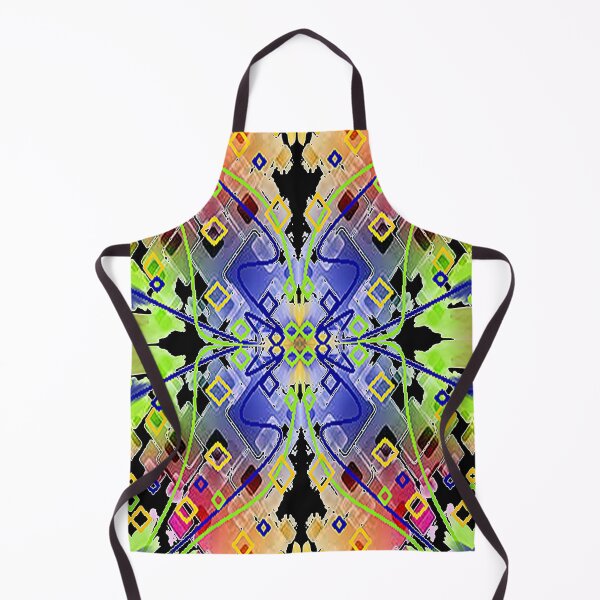 Item preview, Wacky happy squares,abstract art design , psychedelic Arte Abstracto, abstract art design designed and sold by Adri Barnard.