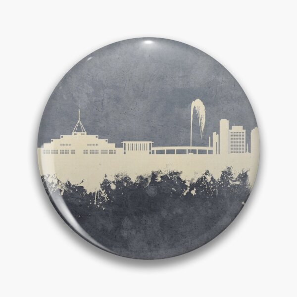 Item preview, Canberra Australia Skyline designed and sold by ArtPrints.