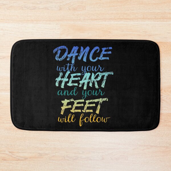 Item preview, Dance with your heart and your feet will follow. Tap Dance design. The best fun gift for any dancer! tap dance art, #tapdanceart, tap fam designed and sold by TAP-DANCE-ART.