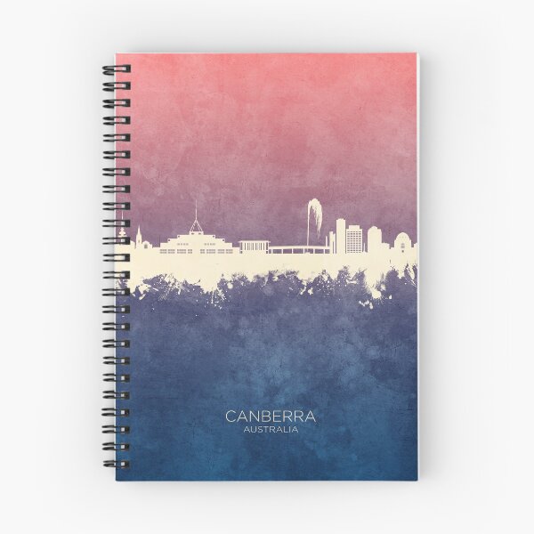 Item preview, Canberra Australia Skyline designed and sold by ArtPrints.