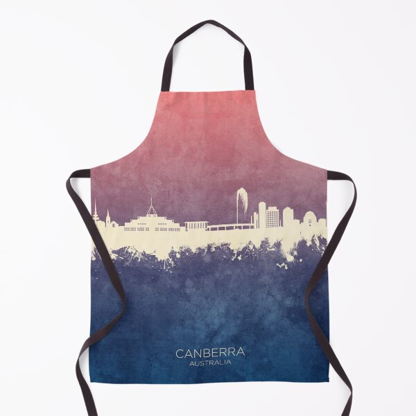 Item preview, Canberra Australia Skyline designed and sold by ArtPrints.
