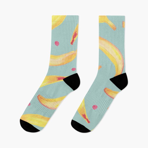 Item preview, Lovely Watercolor Bananas Pattern designed and sold by Hommie9977.